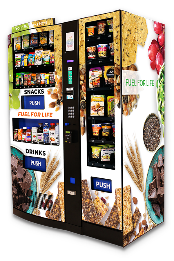 Our healthy vending machines